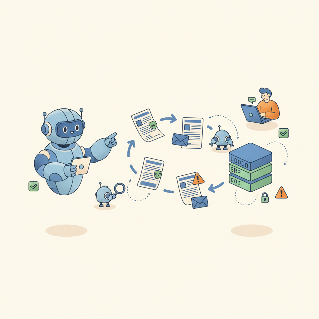 Agentes de IA en la gestión de incidencias de facturación: velocidad, calidad y control sin rehacer el sistema